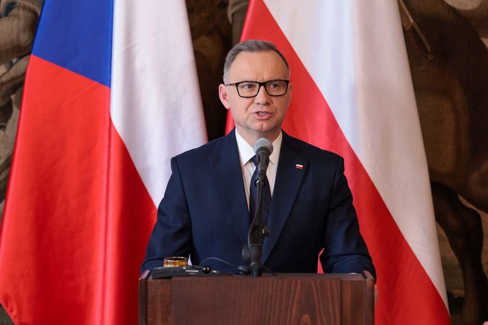 Prezydent Andrzej Duda / autor: PAP/Szymon Pulcyn