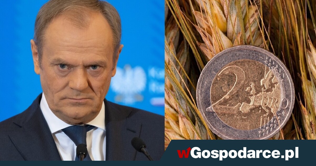 Tusk chce finansowo zagłodzić 600 tys. gospodarstw rolnych