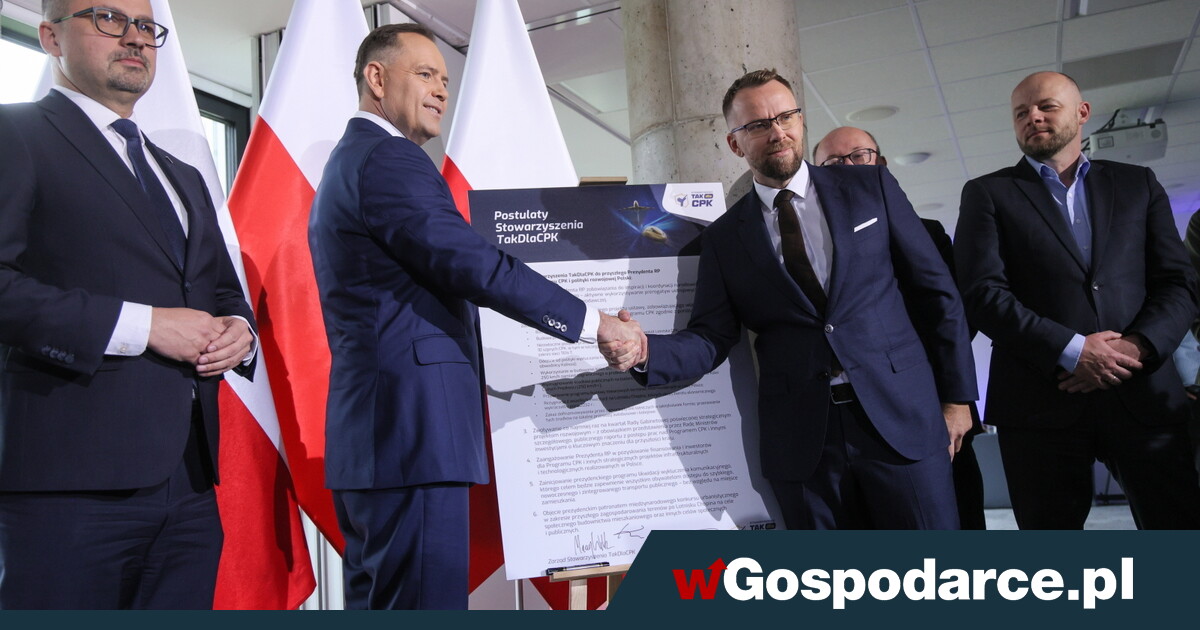 Nawrocki: tak dla "Tak dla CPK!