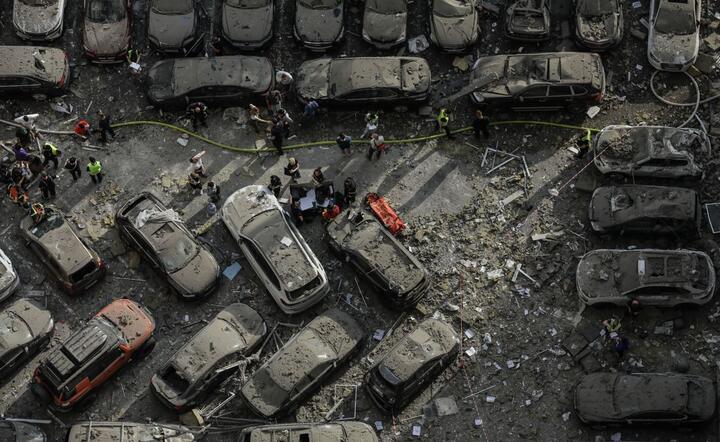 Wojna na Ukrainie - rosyjskie bombardowania  / autor: PAP/EPA/OLEG PETRASYUK
