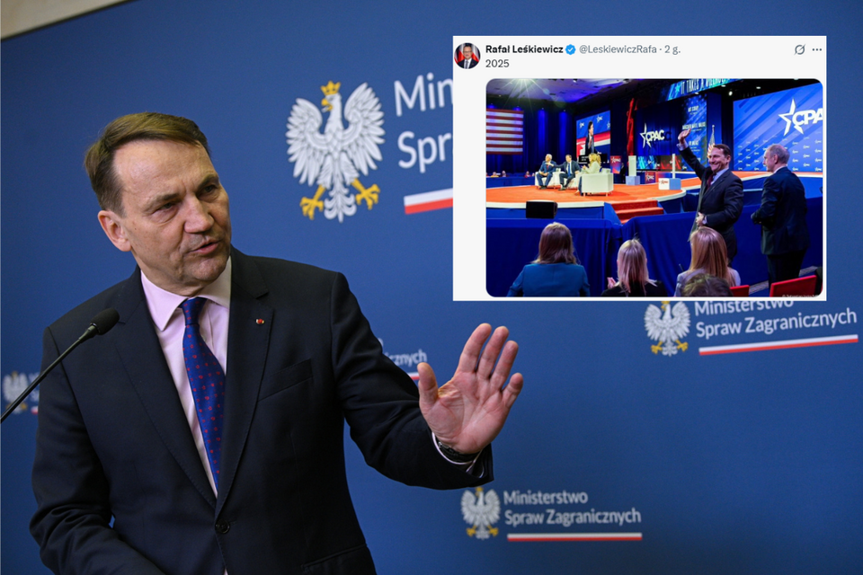 Radosław Sikorski / autor: PAP/Marcin Obara/X