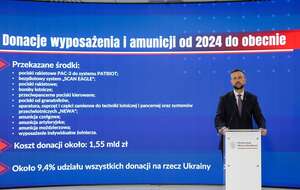 Wicepremier, minister obrony narodowej Władysław Kosiniak-Kamysz podczas konferencji prasowej w Wojskowym Centrum Edukacji Obywatelskiej w Warszawie / autor: PAP/Paweł Supernak