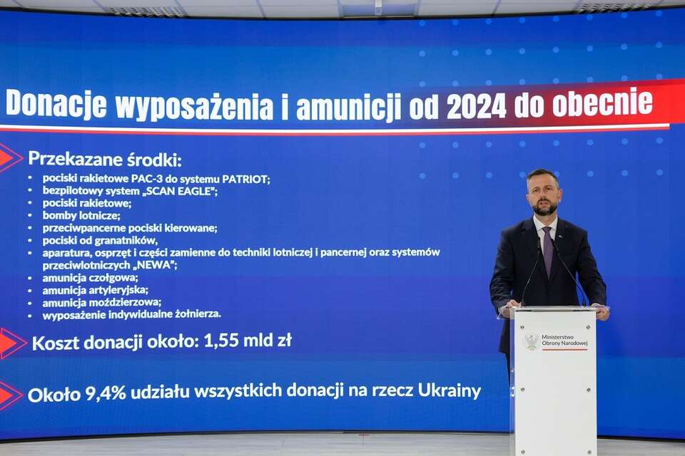 Wicepremier, minister obrony narodowej Władysław Kosiniak-Kamysz podczas konferencji prasowej w Wojskowym Centrum Edukacji Obywatelskiej w Warszawie / autor: PAP/Paweł Supernak