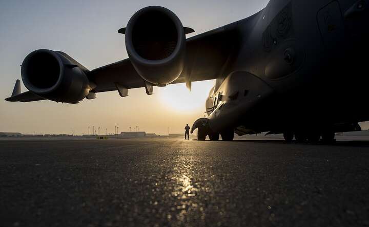 Wojskowy transportowiec C-17 Globemaster przetransportował reaktor atomowy. ZDJĘCIE ILUSTRACYJNE / autor: Pixabay