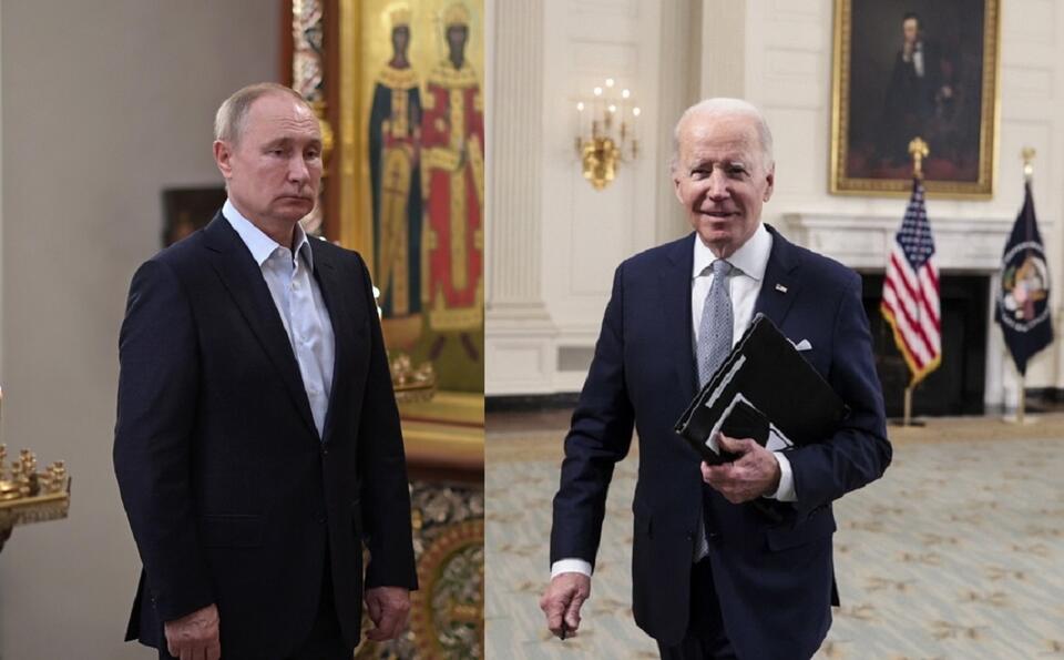 Władimir Putin/Joe Biden / autor: PAP/EPA