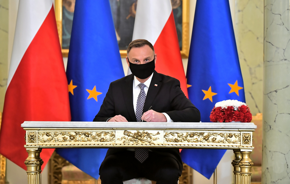 Prezydent Andrzej Duda / autor: PAP/Andrzej Lange