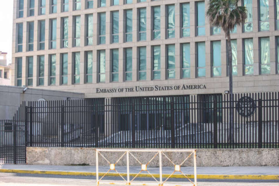 Ambasada Stanów Zjednoczonych w Hawanie / autor: istock