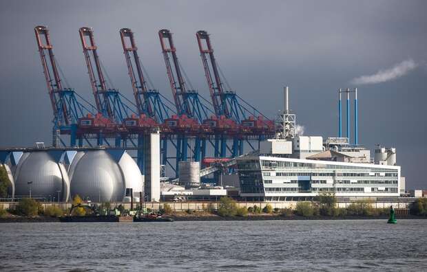 Port kontenerowy w Hamburgu / autor: Pixabay