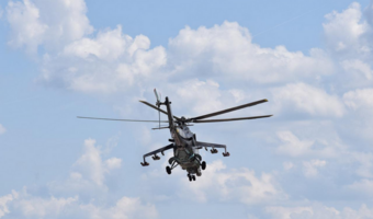 Rosjanie zestrzelili pod Chersoniem swój śmigłowiec Ka-52