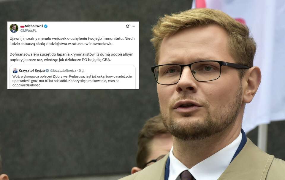 Michał Woś / autor: Fratria