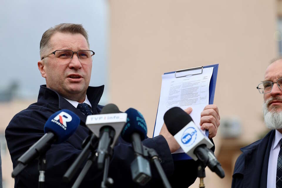 Prof. Czarnek ws. NFZ. W tle Sobierańska-Grenda i Domański