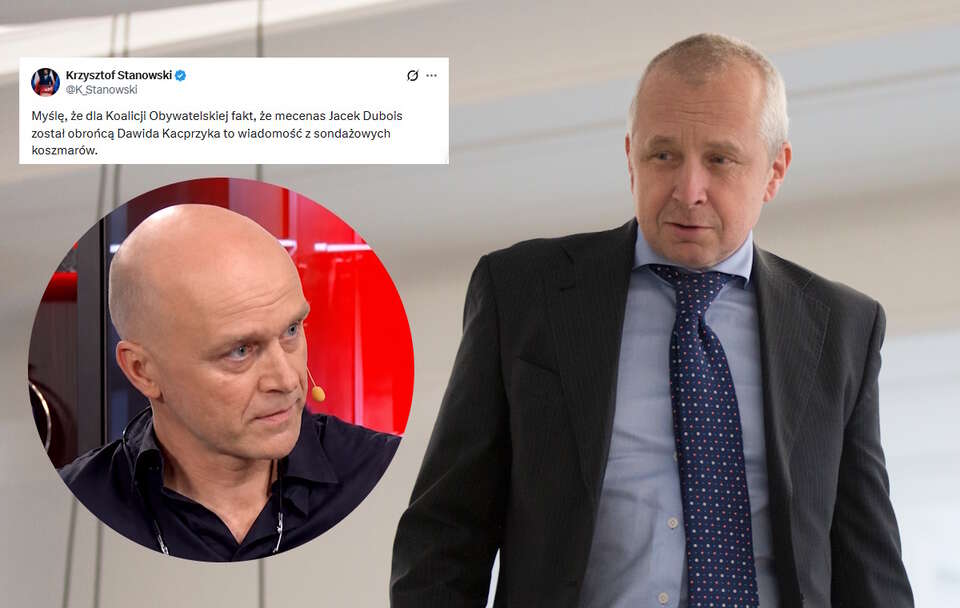 Mec. Dubois grozi sygnaliście procesem. To on broni Kacprzyka