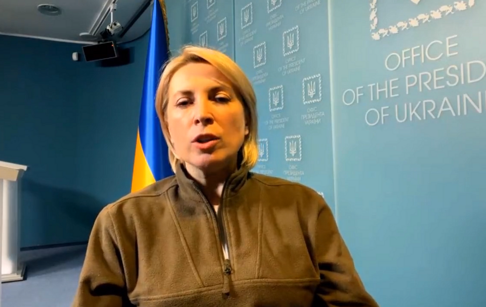 Ukraińska wicepremier, minister ds. terytoriów okupowanych Iryna Wereszczuk / autor: Twitter/TVP World