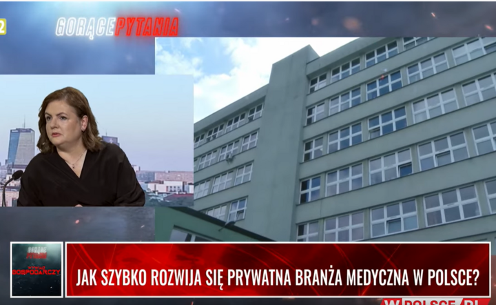 Małgorzata Jarzębska, dyrektor operacyjna prywatnej sieci klinik Mind Health  / autor: Fratria
