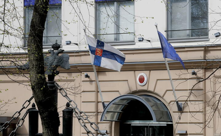 Konsulat Generalny Finlandii w Petersburgu / autor: PAP/EPA