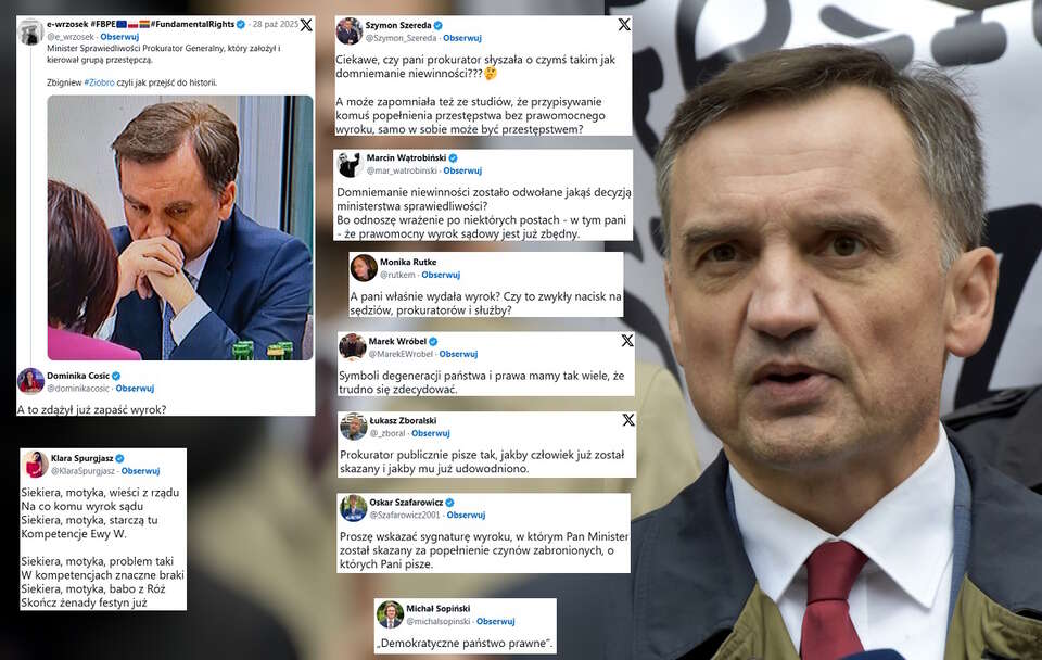 Ewa Wrzosek zaatakowała Ziobrę. Jej wpis wywołał oburzenie!