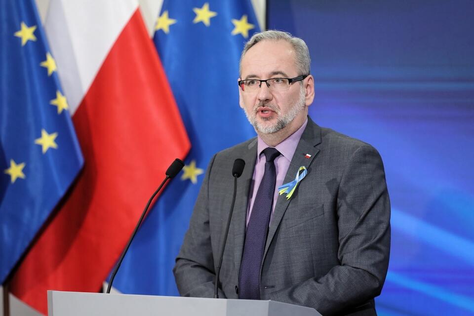 Minister zdrowia Adam Niedzielskiq / autor: PAP/Paweł Supernak