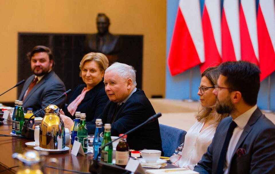 Jarosław Kaczyński / autor: Twitter/Radosław Fogiel