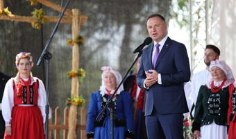 GALERIA Prezydent: polscy rolnicy zapewniają bezpieczeństwo