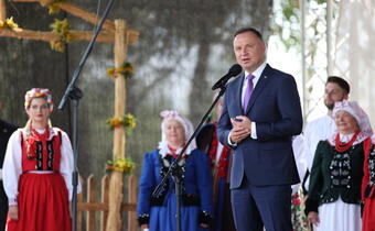 GALERIA Prezydent: polscy rolnicy zapewniają bezpieczeństwo