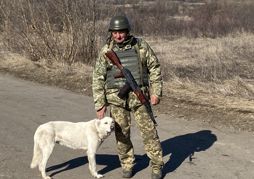 Żołnierz w obwodzie charkowskim / autor: Fratria