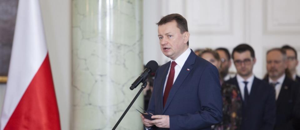 Minister Mariusz Błaszczak / autor: Fratria