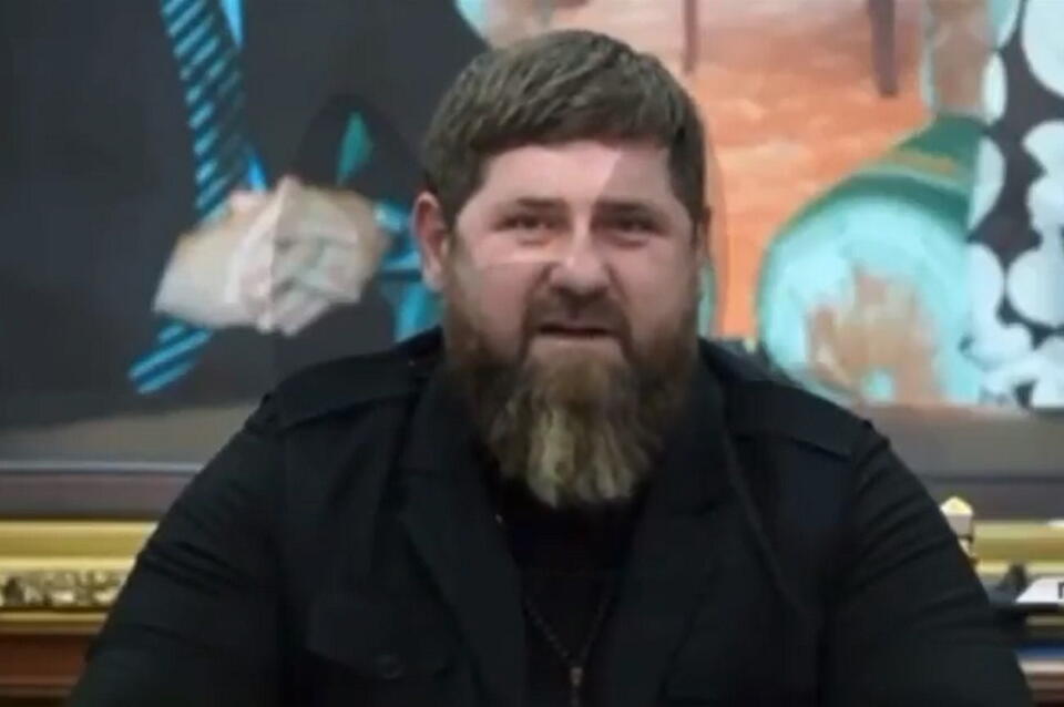 Ramzan Kadyrow / autor: Screenshot Twitter Nexta