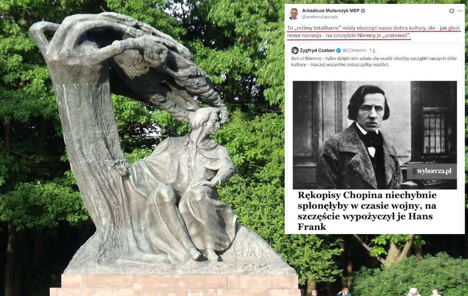 Pomnik Fryderyka Chopina w Warszawie  / autor: Fratria