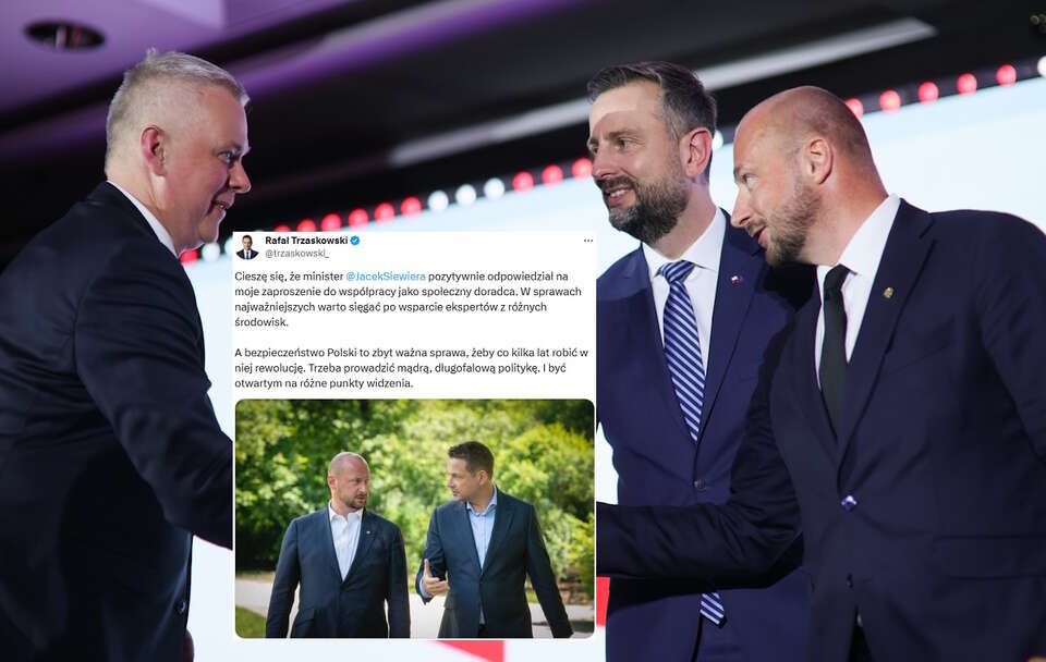 Tomasz Siemoniak, Władysław Kosiniak-Kamysz, Jacek Siewiera / autor: PAP/Leszek Szymański/X