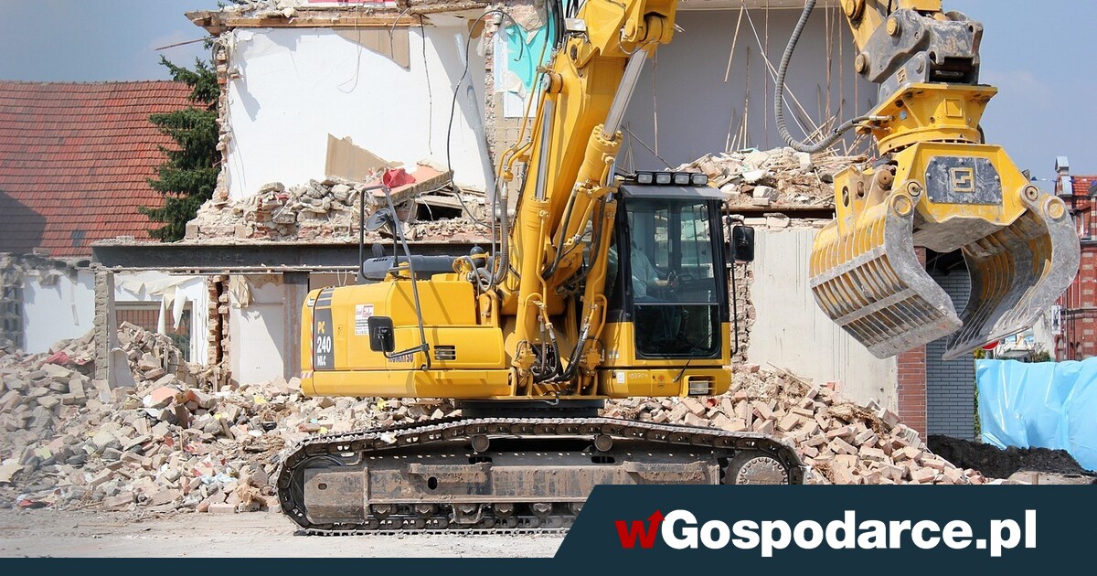 Rozbiórek u nas bardzo mało - gdzie najwięcej?