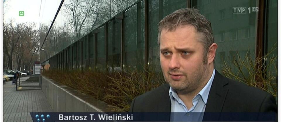 Bartosz T. Wieliński / autor: Fratria/TVP 1/screenshot
