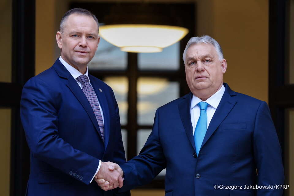 Prezydent Nawrocki spotkał się z Viktorem Orbanem