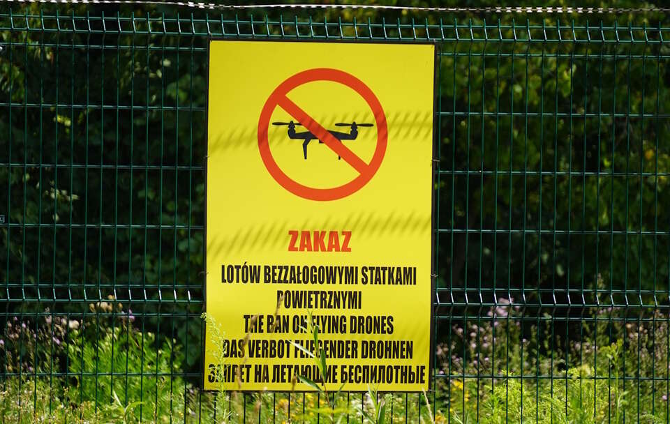 Zakaz lotów dronem. Zdj. ilustracyjne. / autor: Fratria