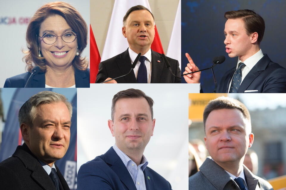 2020.03.24 - Obecnie zarejestrowani kandydaci na prezydenta. / autor: Fratria
