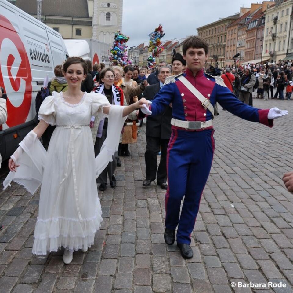 Radosne obchody święta uchwalenia Konstytucji 3 Maja (fot. Barbara Rode)