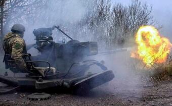 Spada tempo rosyjskiej ofensywy na wschodzie Ukrainy