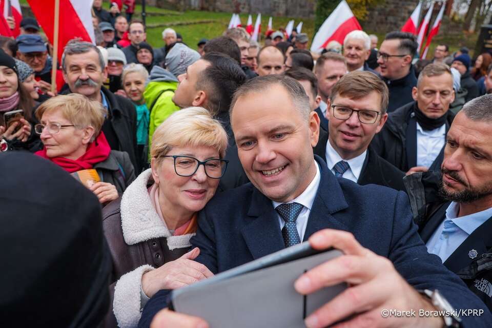 Prezydent Nawrocki w Kętrzynie: Polskość będzie trwała