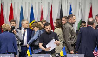 Konferencja pokojowa. Zełenski ogłasza sukces Ukrainy