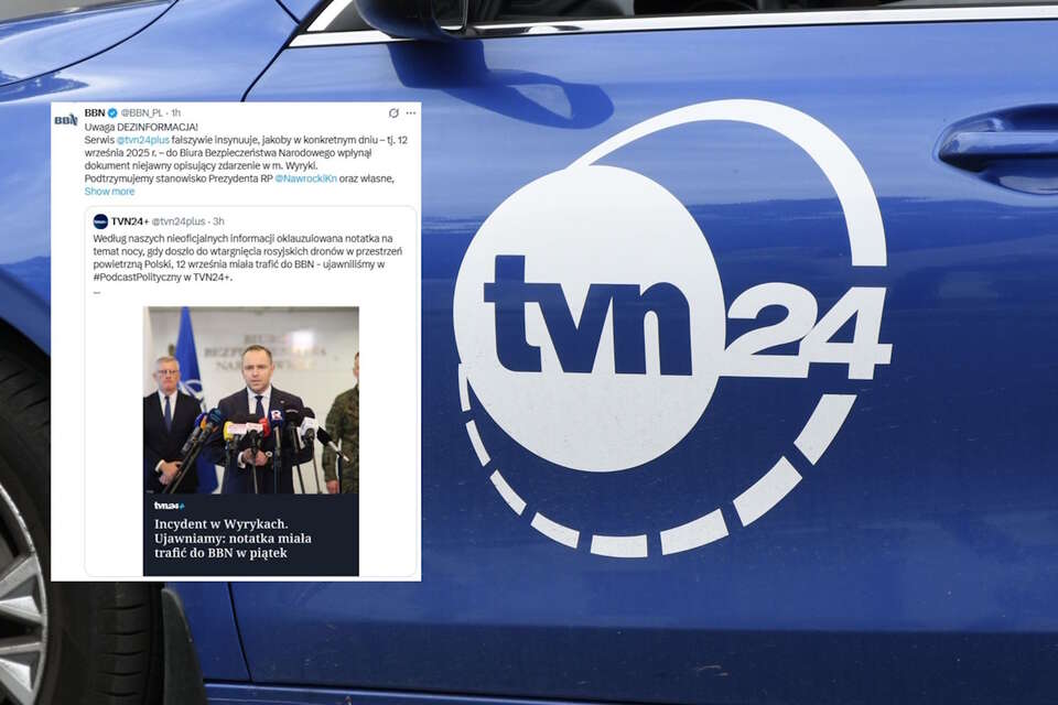 Logo TVN24 / autor: Fratria