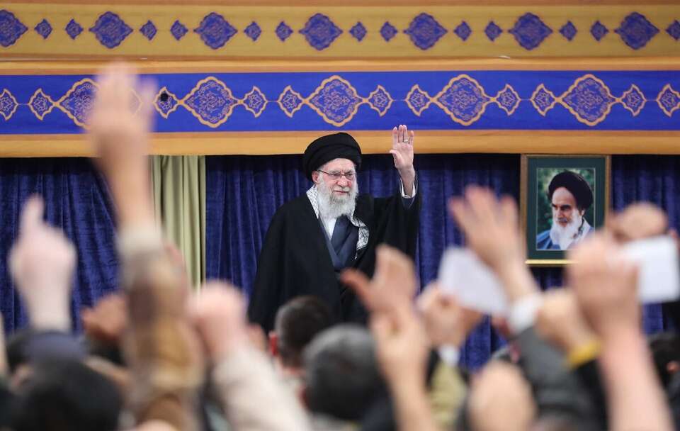 Najwyższy przywódca Iranu ajatollah Ali Chamenei / autor: PAP/EPA/IRAN'S SUPREME LEADER OFFICE HANDOUT