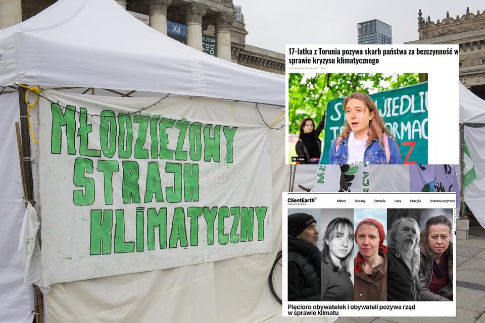 Młodzieżowy Strajk Klimatyczny - zdjęcie ilustracyjne / autor: Fratria/torun.wyborcza.pl/clientearth.org
