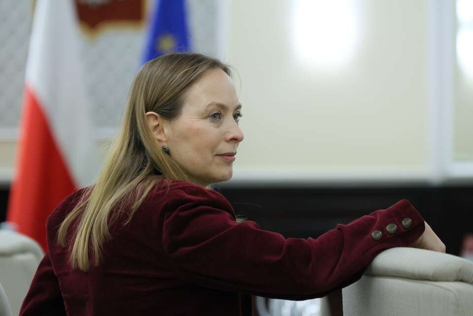 Minister funduszy i polityki regionalnej Katarzyna Pełczyńska-Nałęcz na posiedzeniu rządu w KPRM w Warszawie. / autor: PAP/Paweł Supernak