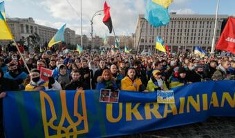 Ulicami Kijowa przeszedł Marsz Jedności dla Ukrainy