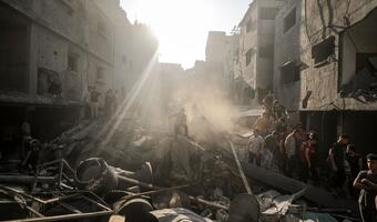 Media: Panika i chaos w Strefie Gazy