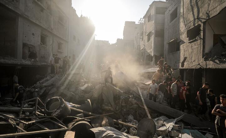 Media: Panika i chaos w Strefie Gazy