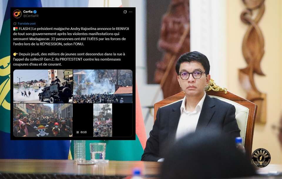 Andry Rajoelina  / autor: FB/Andry Rajoelina/X