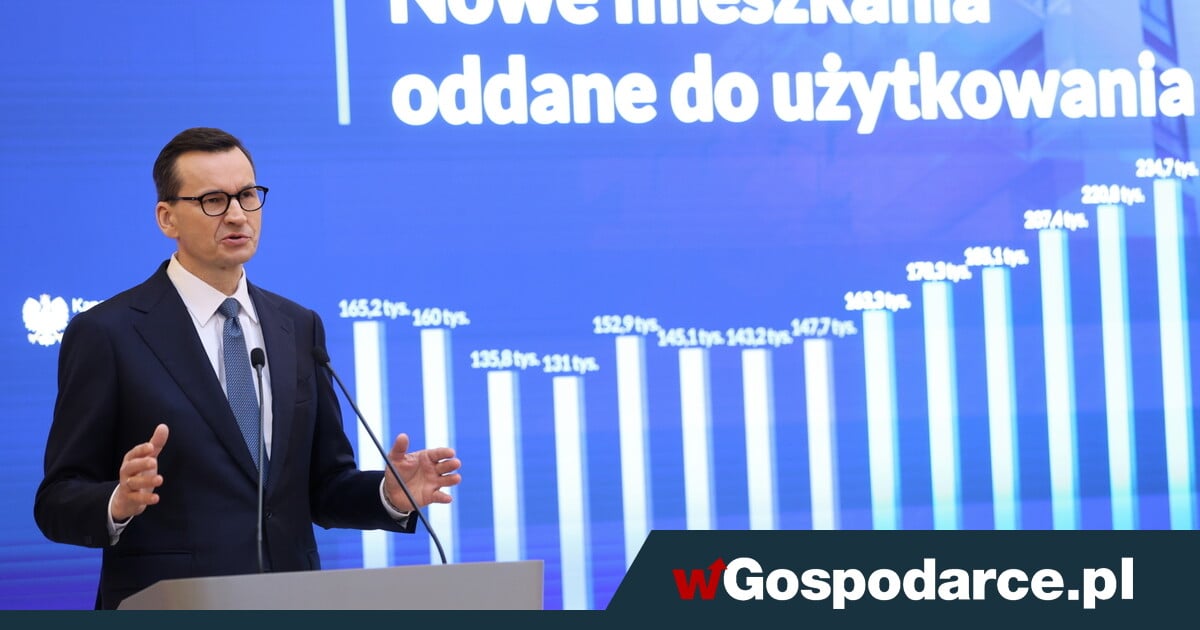 Za PiS nowych mieszkań znacznie więcej niż za PO