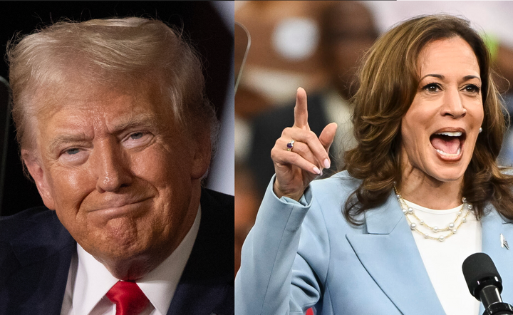 Donald Trump i Kamala Harris / autor: PAP