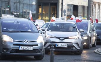 Warszawa: Kontrole taksówek i przewozu osób - dużo nieprawidłowości