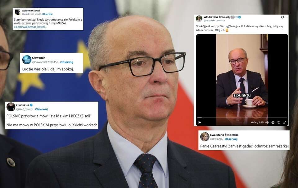 Czarzasty opowiadał, ile w nim spokoju. Pomylił przysłowie